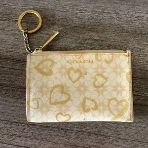 Coach Coin Purse in Gold